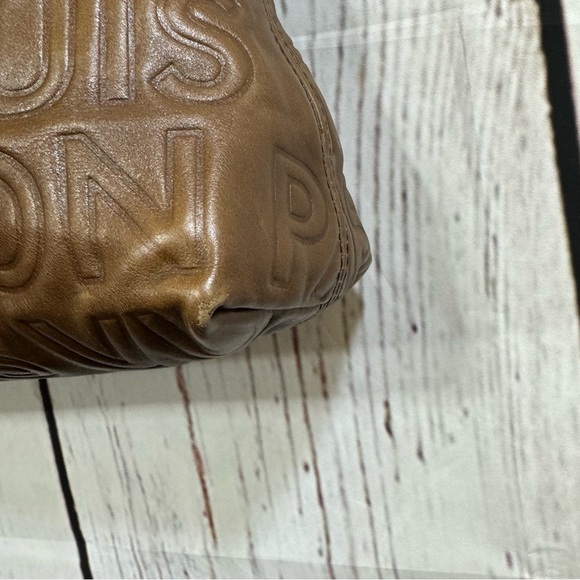 LOUIS VUITTON Limited Edition Chocolate Leather Paris Souple Wish Bag 2008 EUC - Picture 8 of 17